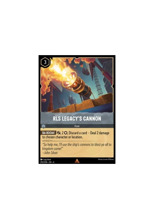 RLS Legacy’s Cannon