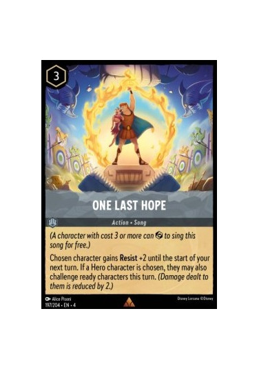 One Last Hope