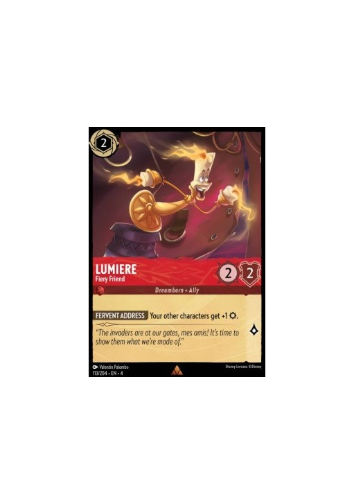 Lumiere - Fiery Friend