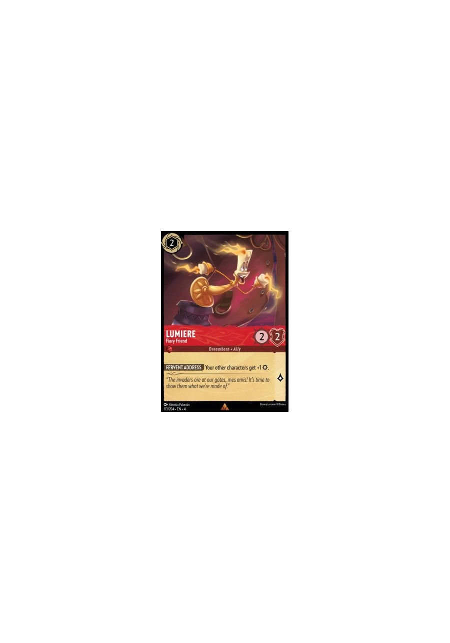 Lumiere - Fiery Friend