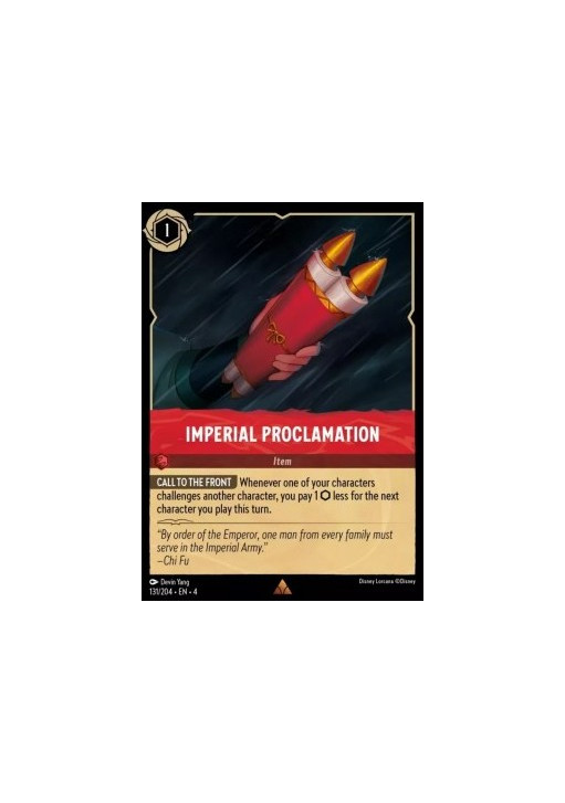 Imperial Proclamation