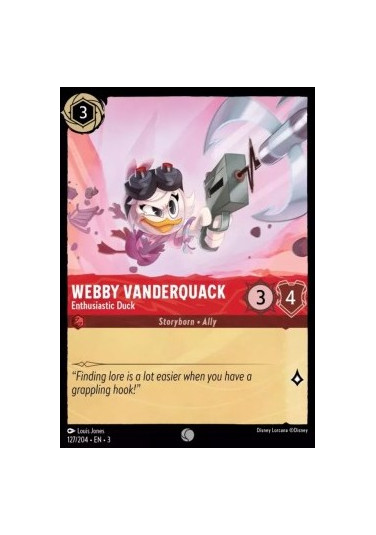 Webby Vanderquack - Enthusiastic Duck