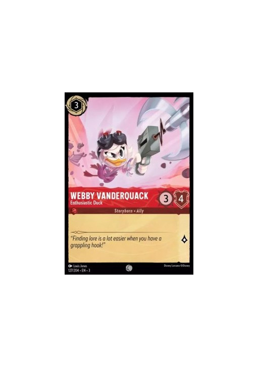 Webby Vanderquack - Enthusiastic Duck