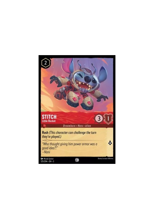 Stitch - Little Rocket
