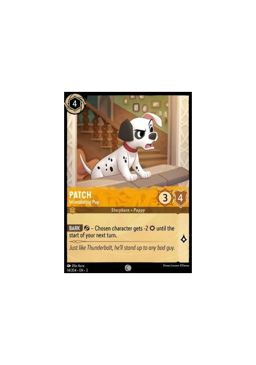 Patch - Intimidating Pup