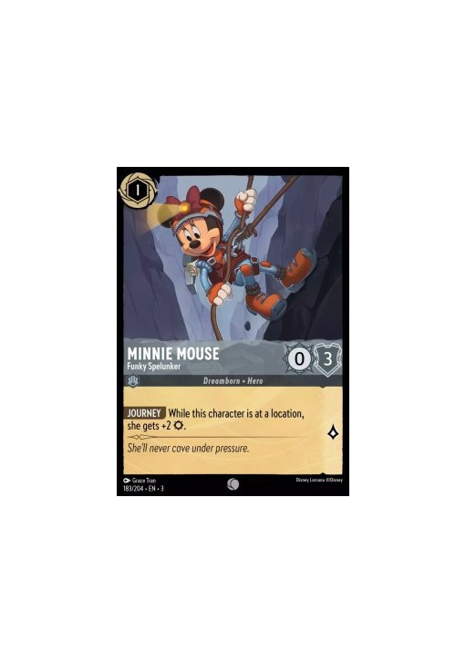 Minnie Mouse - Funky Spelunker