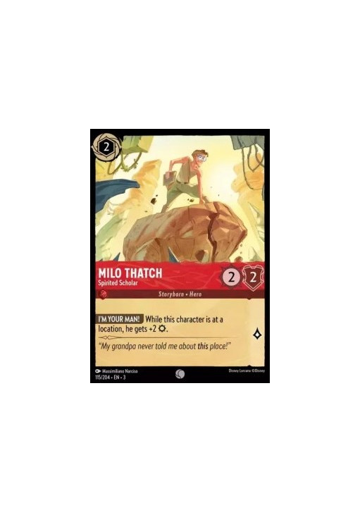 Milo Thatch - Spirited Scholar