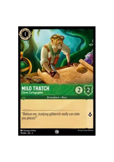 Milo Thatch - Clever Cartographer