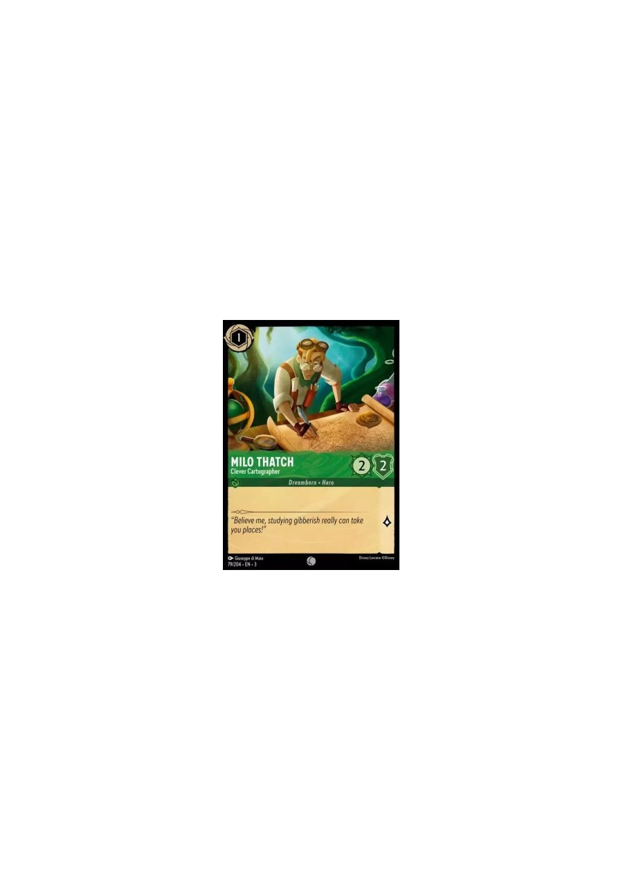 Milo Thatch - Clever Cartographer
