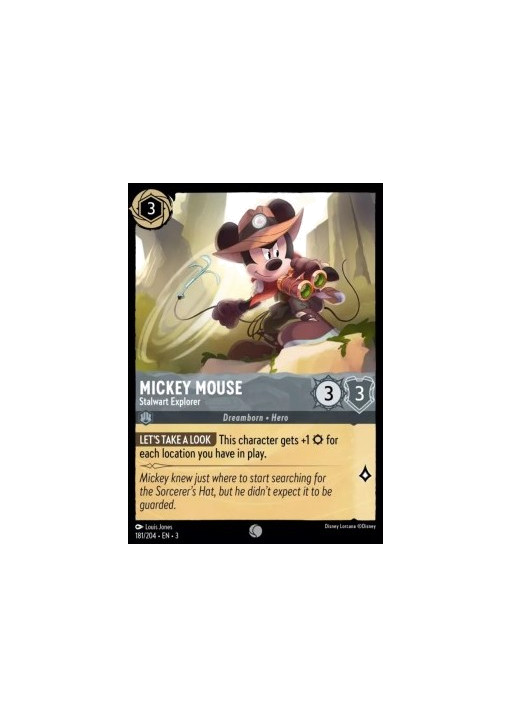 Mickey Mouse - Stalwart Explorer