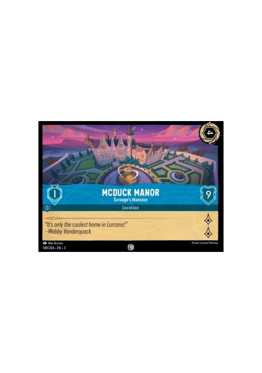 McDuck Manor - Scrooge’s Mansion