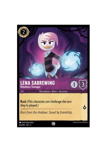 Lena Sabrewing - Rebellious Teenager