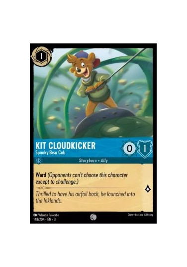 Kit Cloudkicker - Spunky Bear Cub