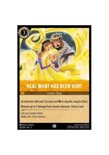 Heal What Has Been Hurt