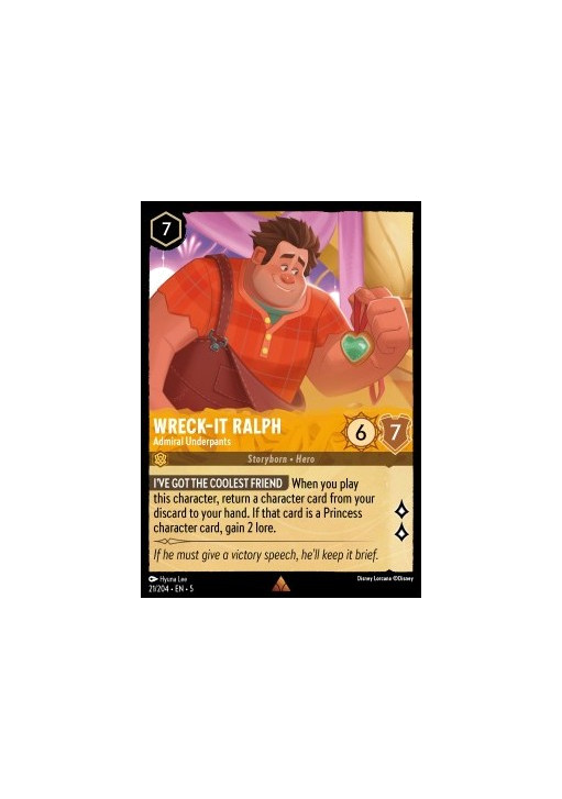 Wreck‐It Ralph - Admiral Underpants