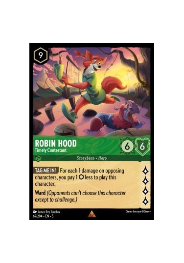 Robin Hood - Timely Contestant