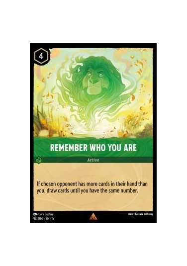Remember Who You Are