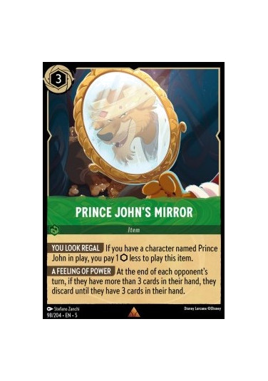 Prince John’s Mirror