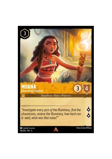Moana - Determined Explorer