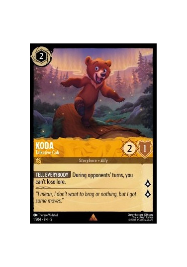 Koda - Talkative Cub