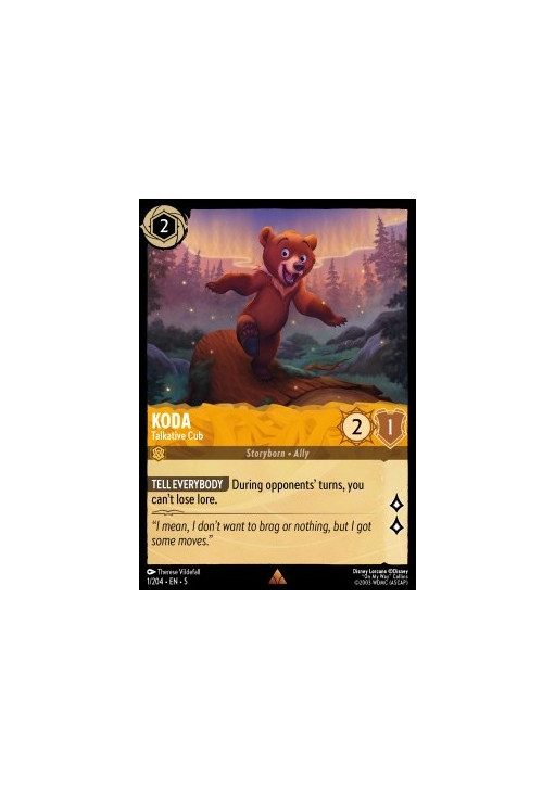 Koda - Talkative Cub