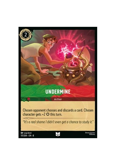 Undermine