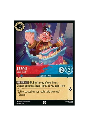 LeFou - Cake Thief
