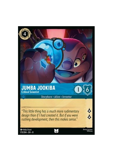 Jumba Jookiba - Critical Scientist
