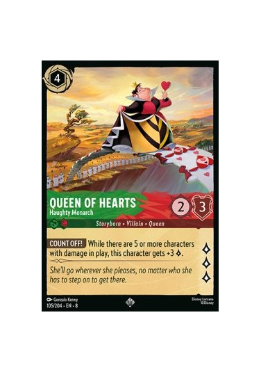 Queen of Hearts - Haughty Monarch
