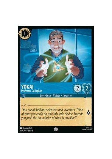 Yokai - Professor Callaghan