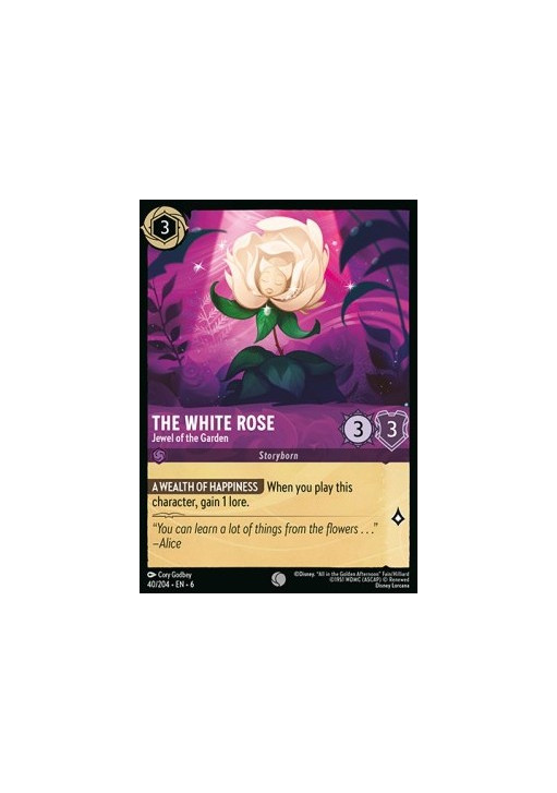 The White Rose - Jewel of the Garden