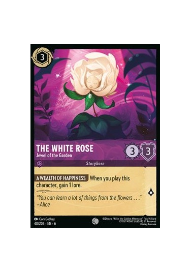 The White Rose - Jewel of the Garden