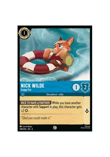 Nick Wilde - Soggy Fox