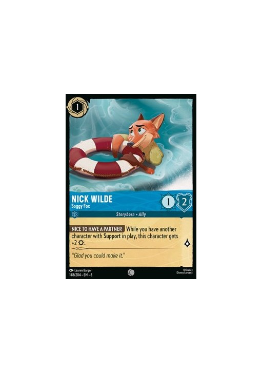Nick Wilde - Soggy Fox