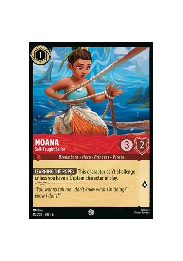 Moana - Self-Taught Sailor
