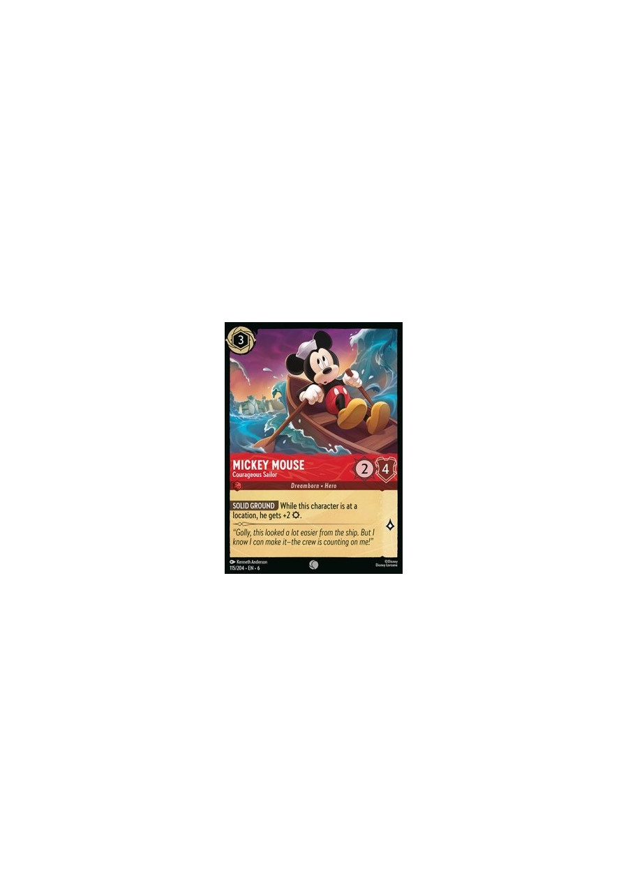 Mickey Mouse - Courageous Sailor