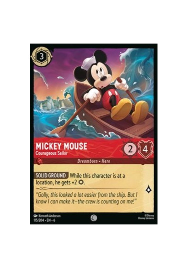 Mickey Mouse - Courageous Sailor