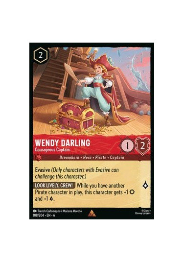 Wendy Darling - Courageous Captain