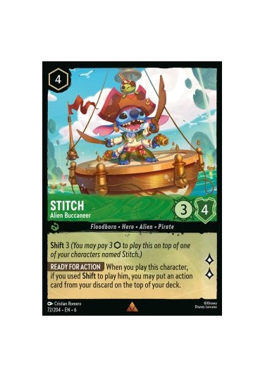 Stitch - Alien Buccaneer (V.1)