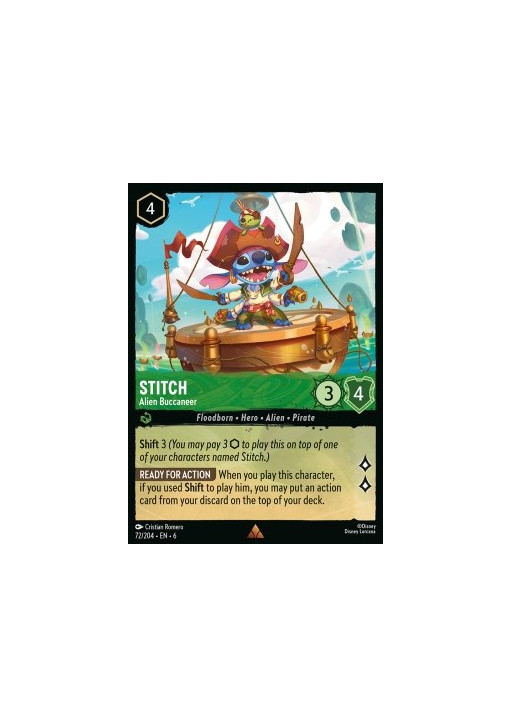 Stitch - Alien Buccaneer (V.1)