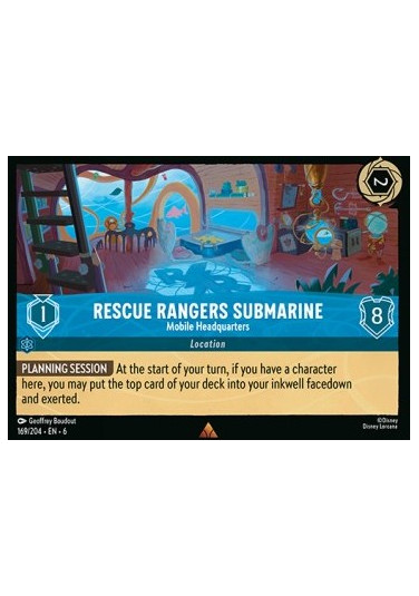 Rescue Rangers Submarine - Mobile Headquarters