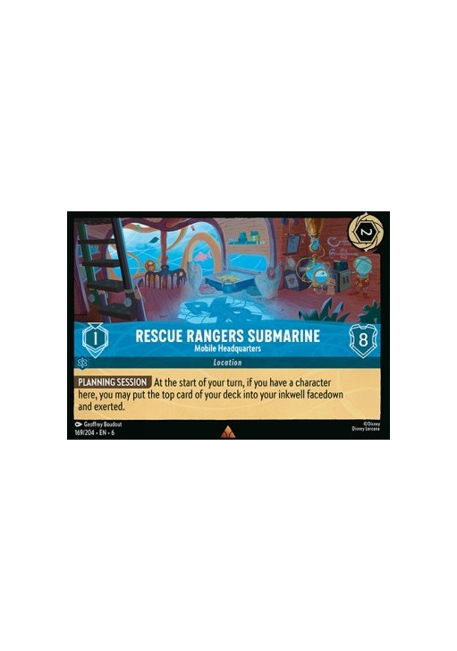 Rescue Rangers Submarine - Mobile Headquarters