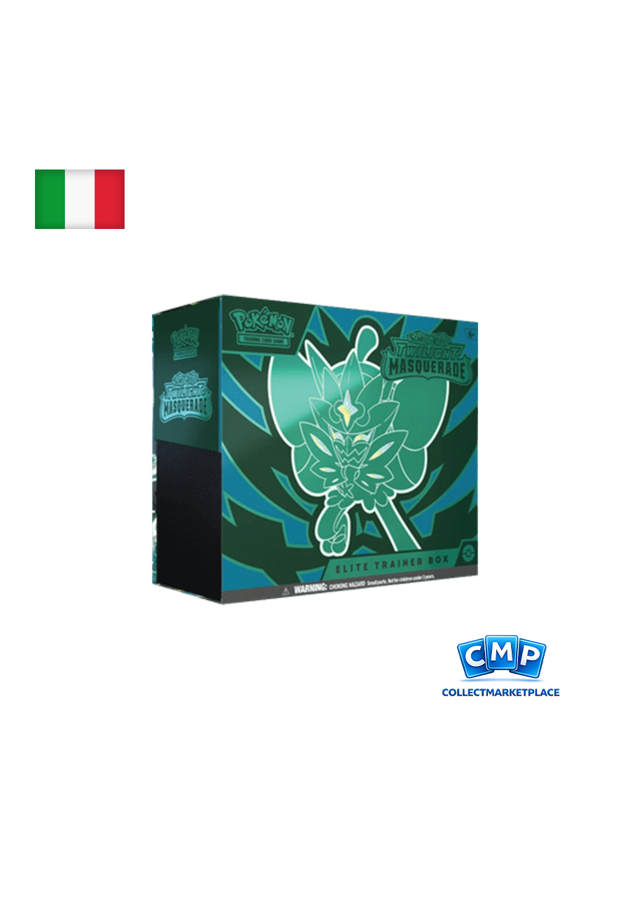 Pokémon Scarlatto e Violetto Set Allenatore Fuoriclasse Crepuscolo Mascherato ITA