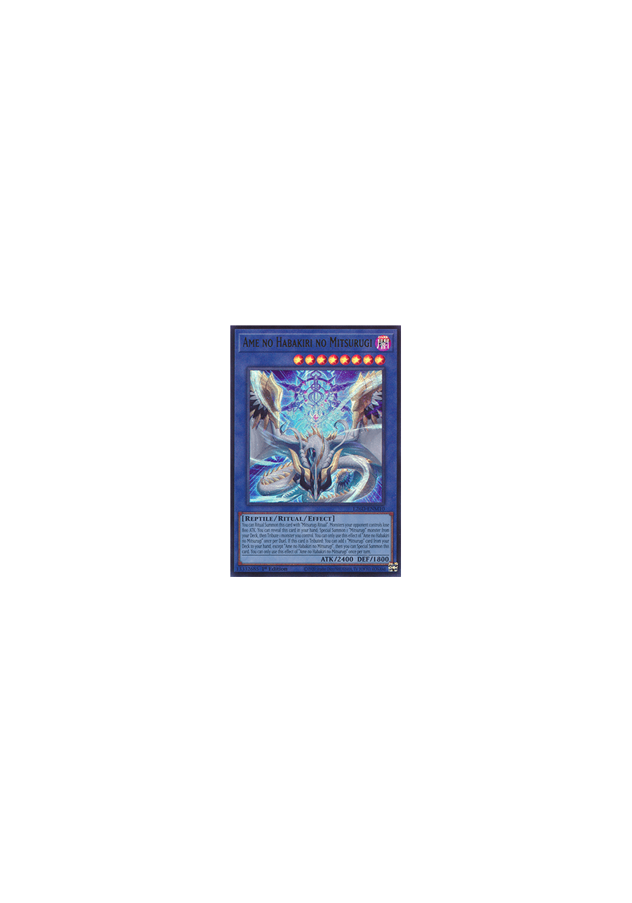Ame no Habakiri no Mitsurugi (V.1 - Ultra Rare)