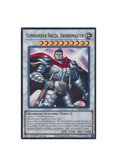 Commander Souza, Swordmaster (V.1 - Ultra Rare)