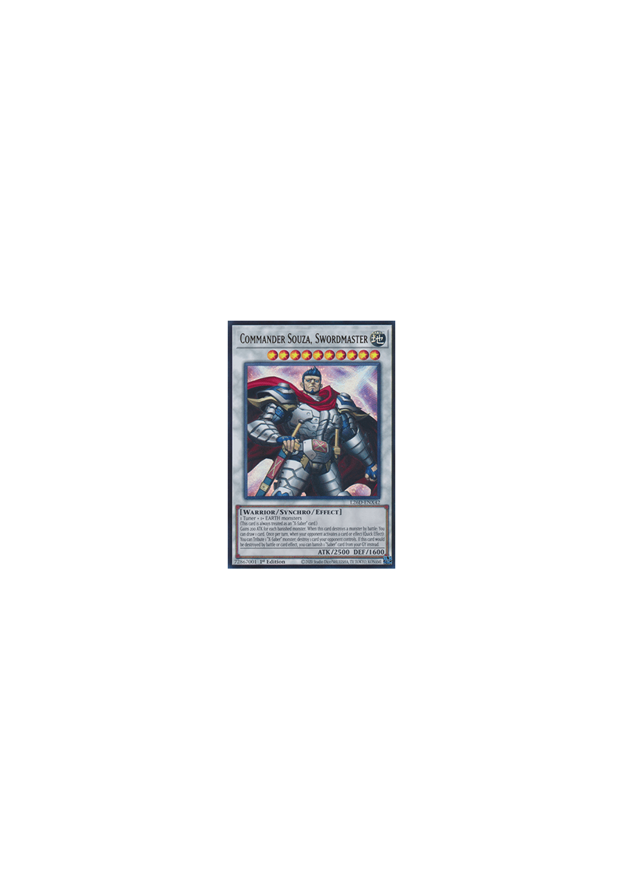 Commander Souza, Swordmaster (V.1 - Ultra Rare)