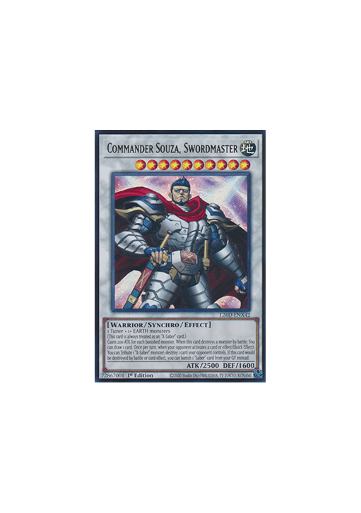 Commander Souza, Swordmaster (V.1 - Ultra Rare)