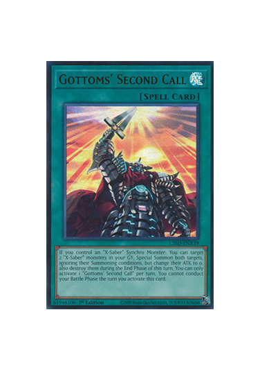 Gottoms’ Second Call (V.2 - Ultra Rare)