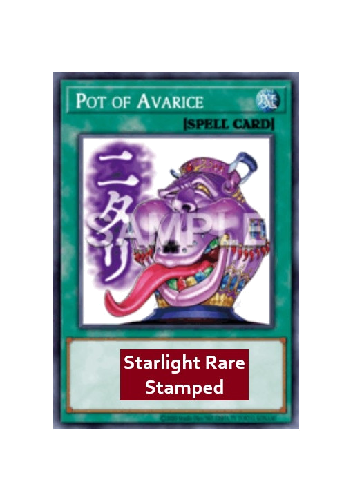 Pot of Avarice (V.2 - Starlight Rare)