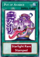 Pot of Avarice (V.2 - Starlight Rare)